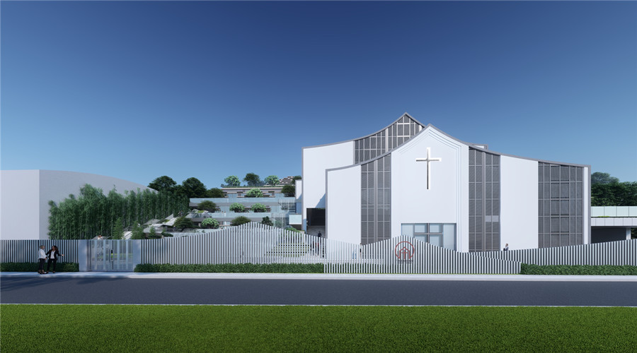 廣州基督教禮堂UHPC幕墻項目